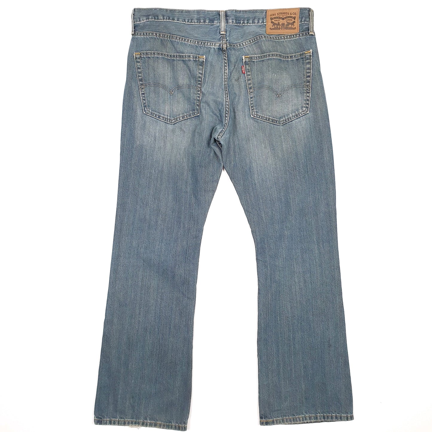 Levis 527 Bootcut Fit Jeans W36 L30 Blue