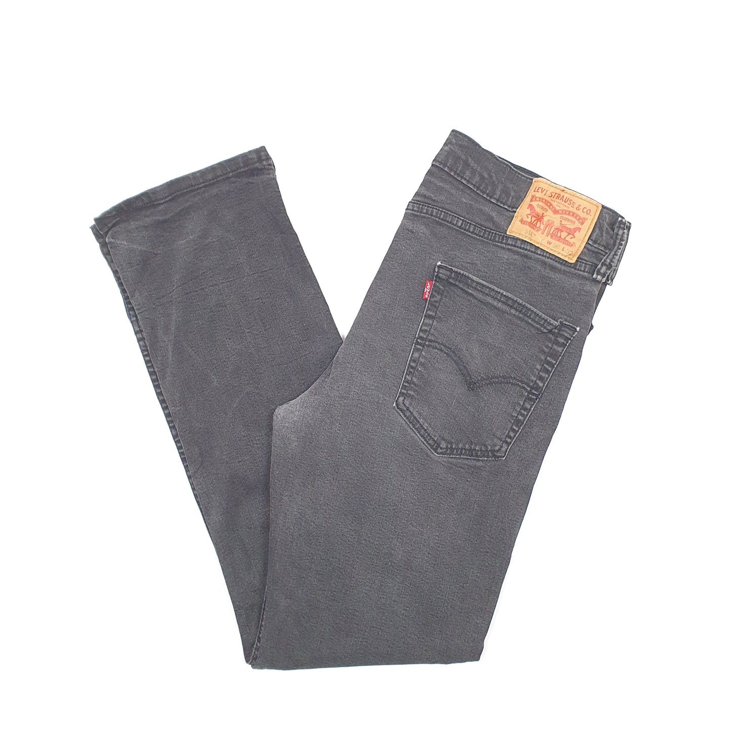 Levis 514 Straight Fit Jeans W34 L31 Black