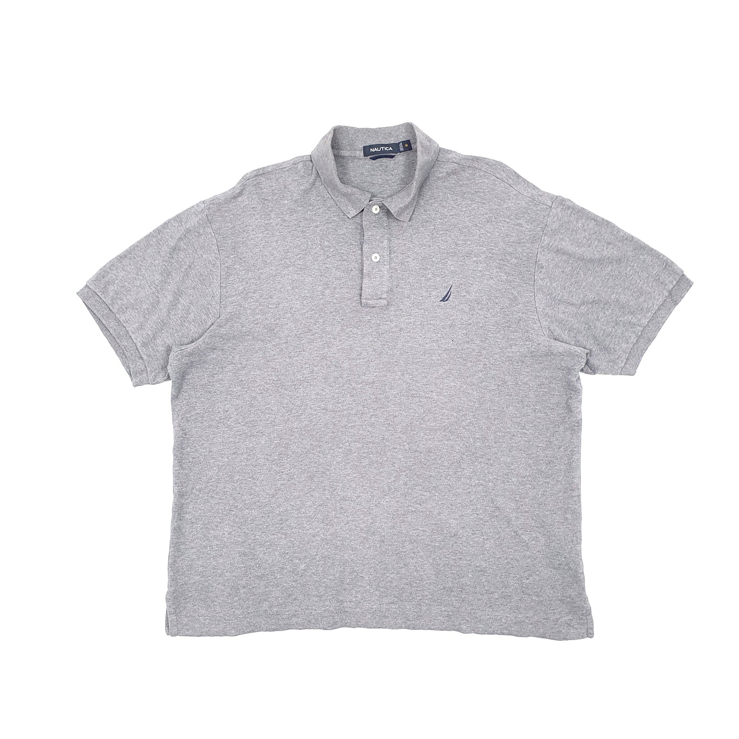 Nautica Short Sleeve Polo Shirt Grey