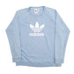 Mens Blue Adidas  Crewneck Jumper