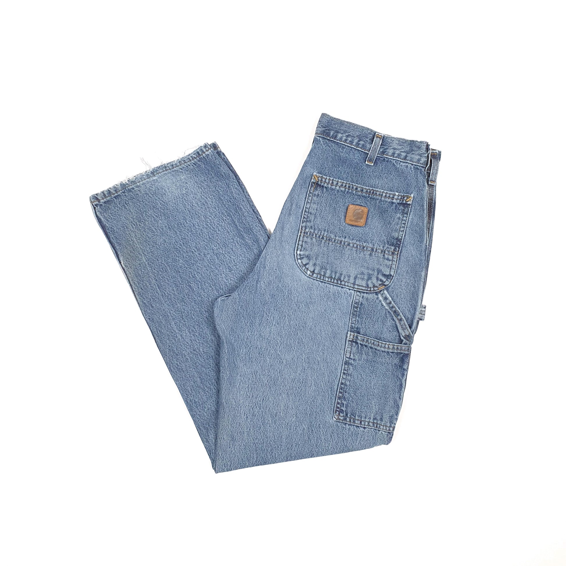 Carhartt Casual Loose Fit Carpenter Jeans W32 L31 Blue