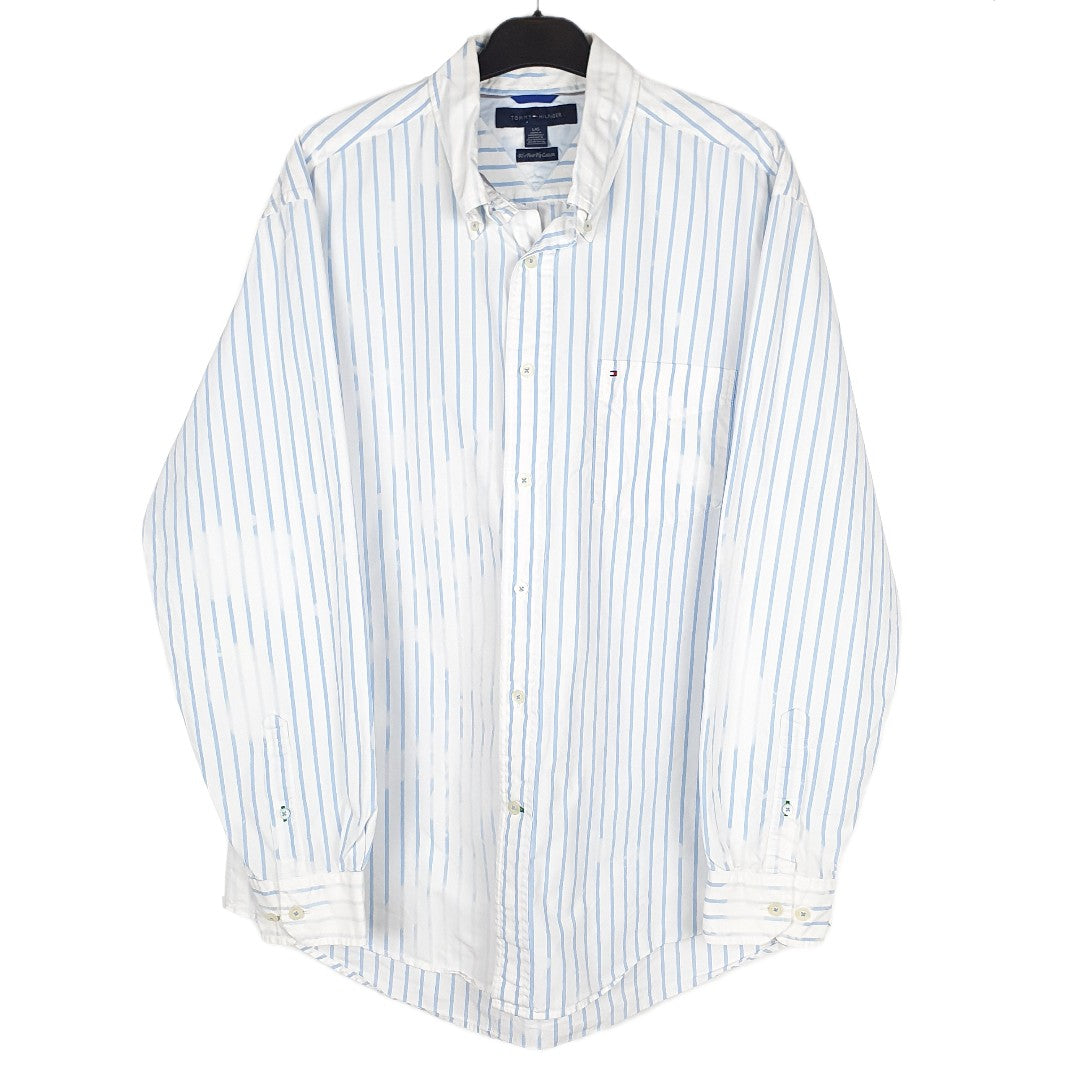 Blue Tommy Hilfiger Long Sleeve Shirt