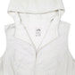 Womens Cream The North Face Hoodie Quilted Flashdry Gilet Jumper