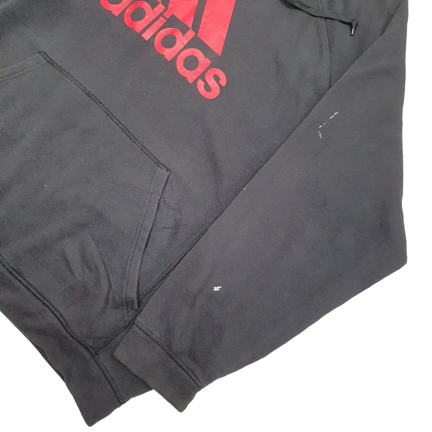 Mens Black Adidas  Hoodie Jumper