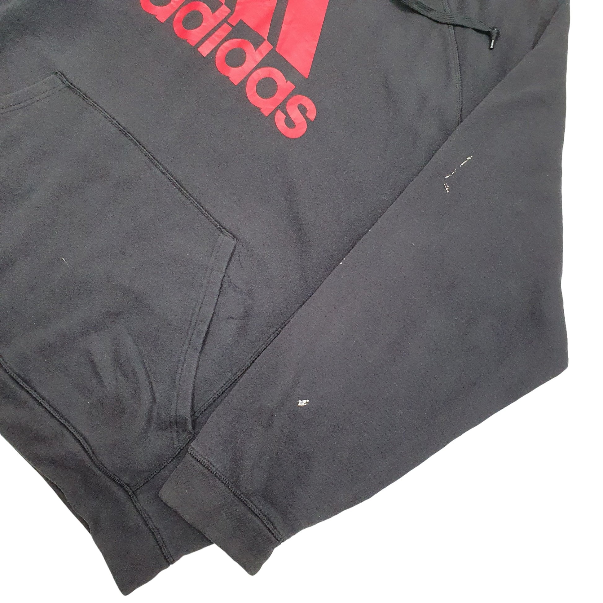 Mens Black Adidas  Hoodie Jumper