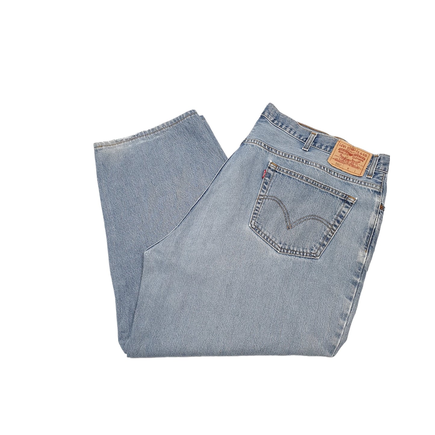 Levis 560 Loose Fit Jeans W48 L27 Blue