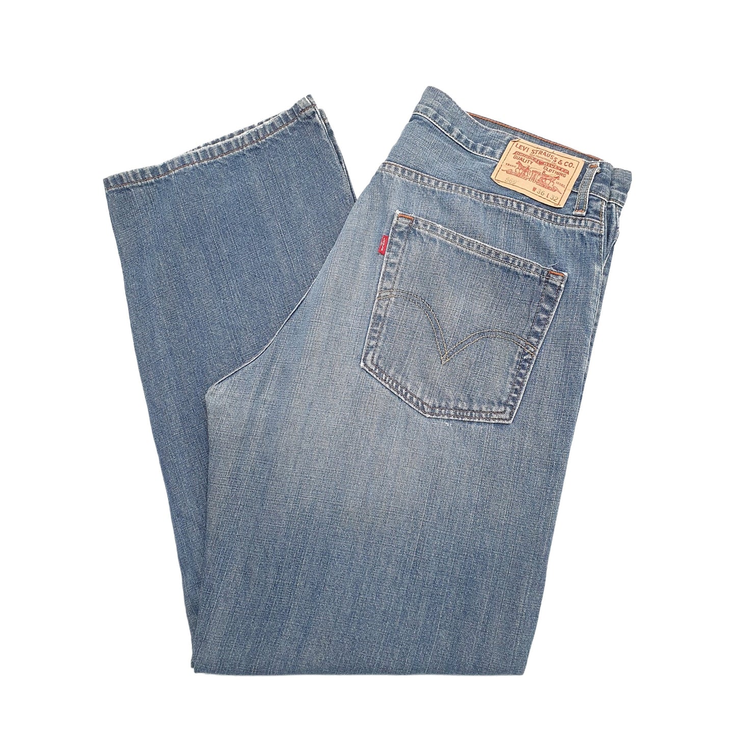 Mens Blue Levis  569 JeansW36 L32