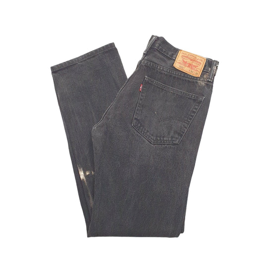 Levis 505 Regular Fit Jeans W32 L32 Black