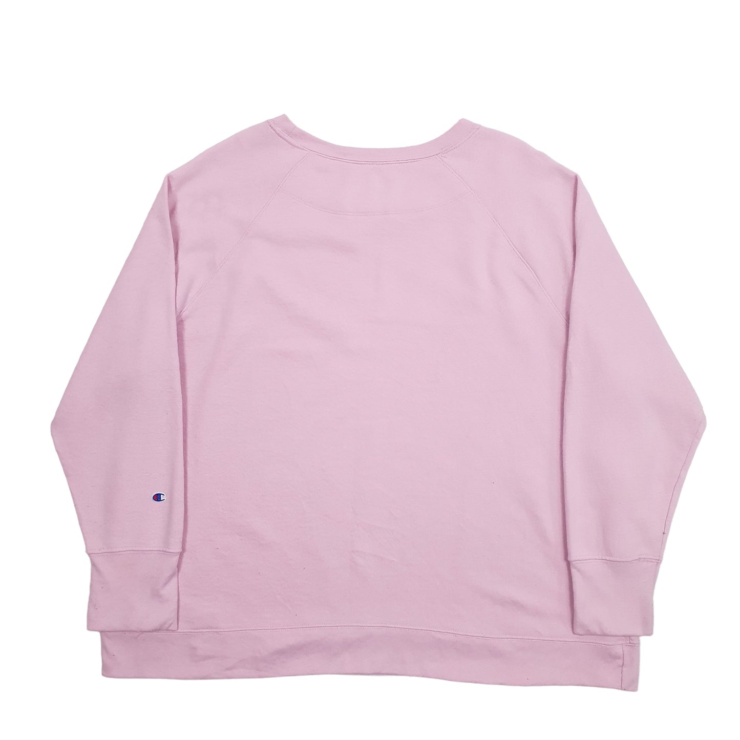 Womens Pink Champion  Crewneck Jumper
