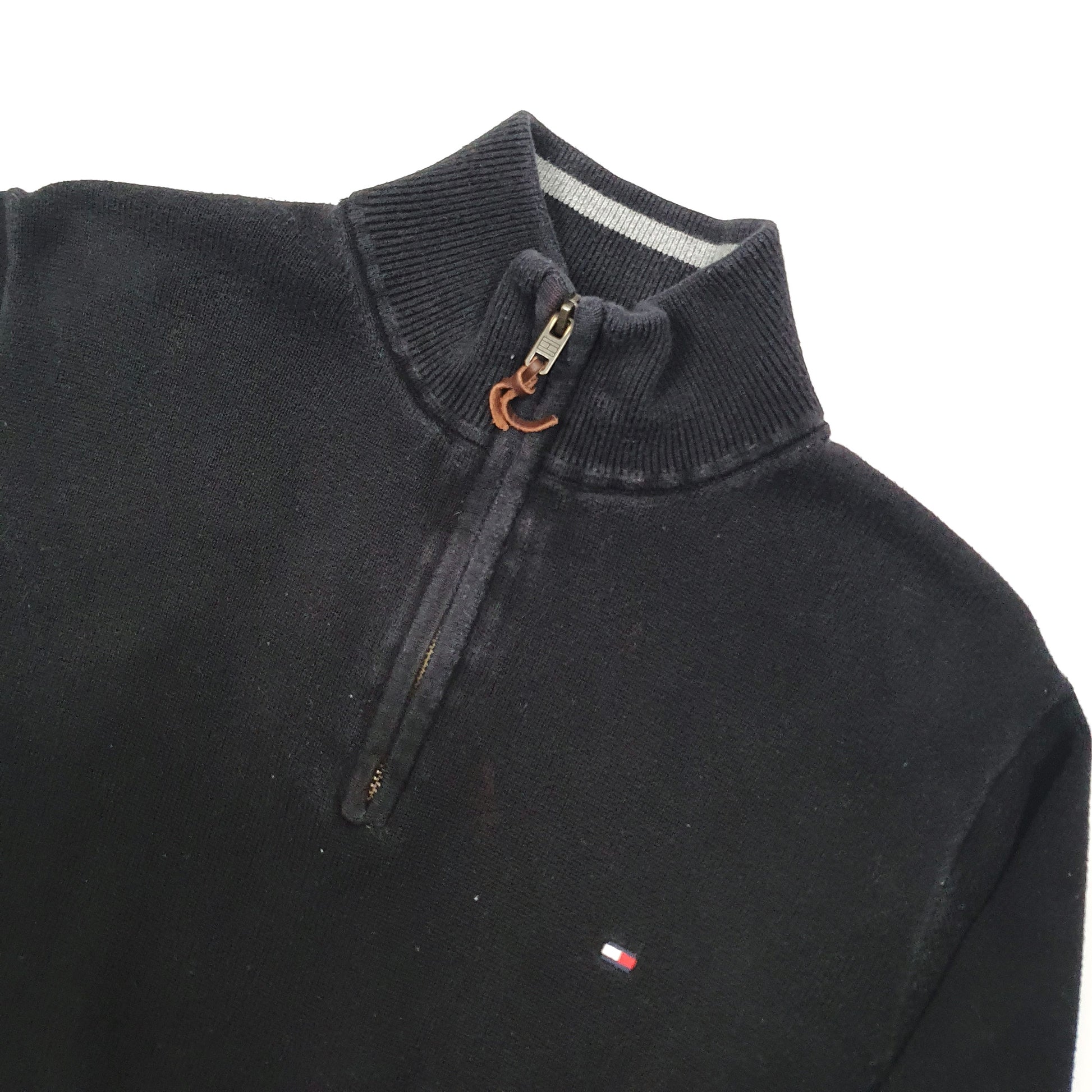 Tommy Hilfiger Quarter Zip S Black