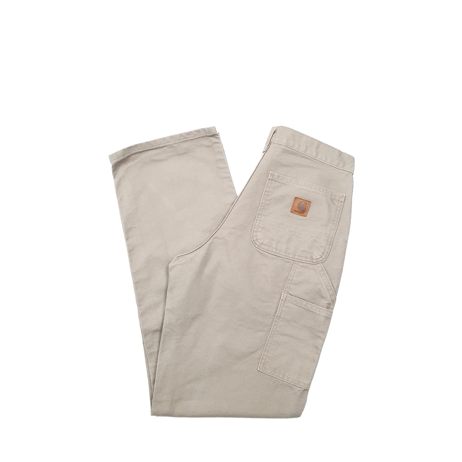 Carhartt Carpenter Loose Fit Jeans W30 L32 Beige