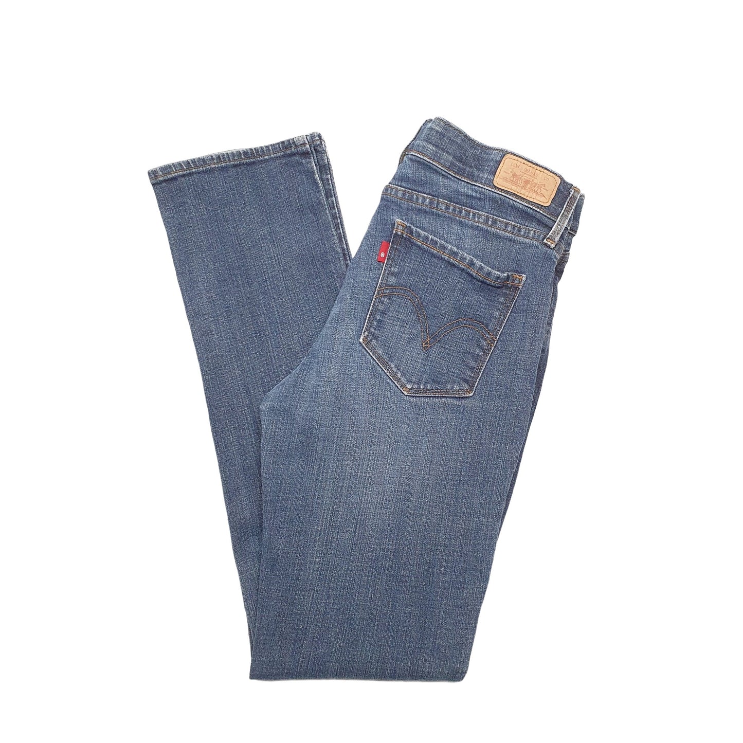 Levis 525 Bootcut Fit Jeans UK12 Blue