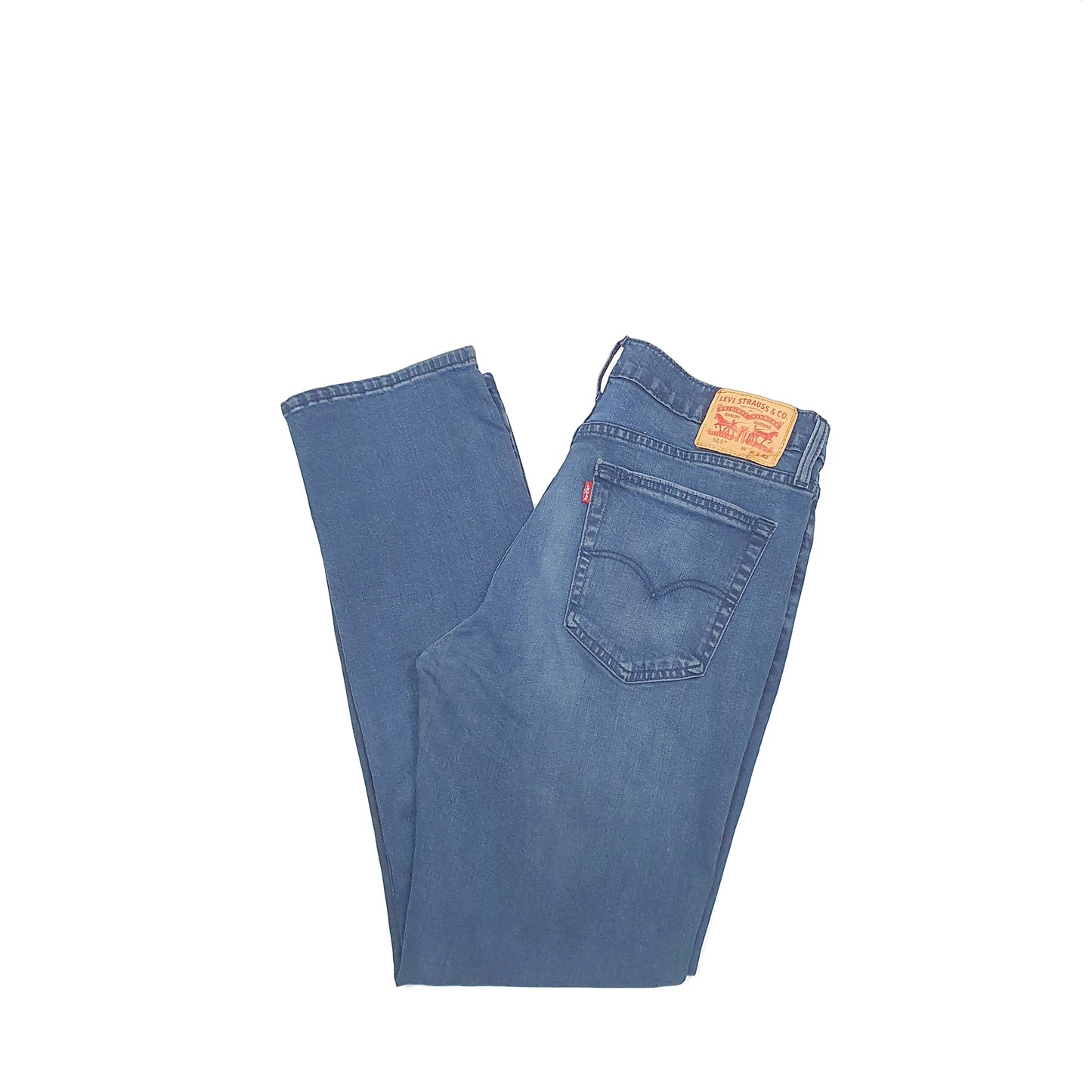 Levis 514 Straight Fit Jeans W36 L32 Blue