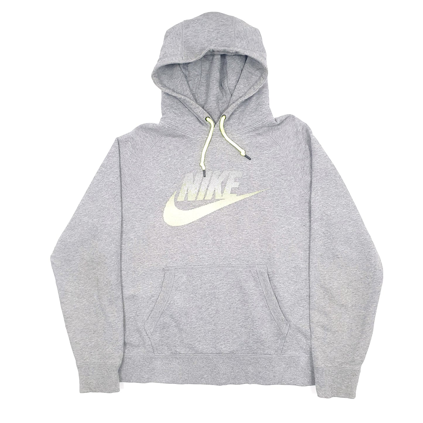 Nike Spellout Hoodie L Grey