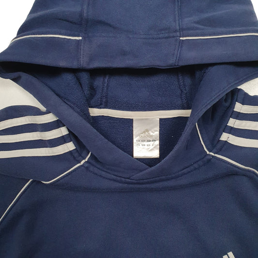 Mens Navy Adidas  Hoodie Jumper