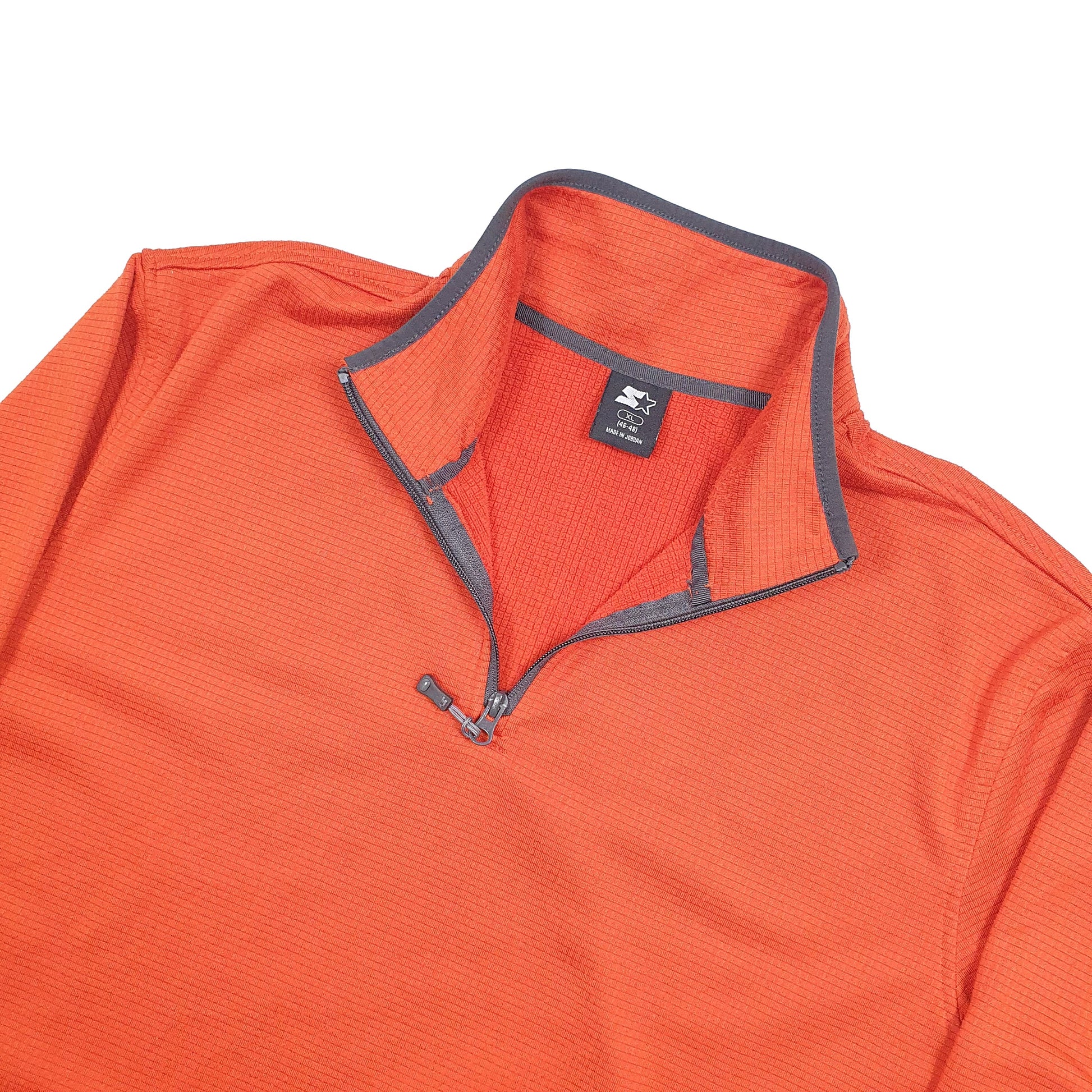 Starter Quarter Zip Fleece XL Orange