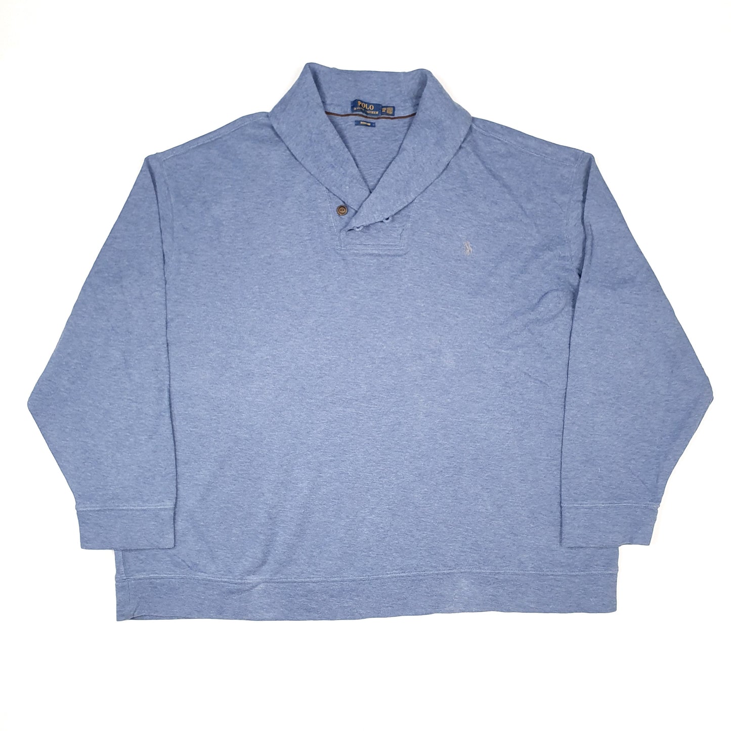 Blue Polo Ralph Lauren Shoal Neck Jumper