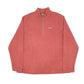 Eddie Bauer Quarter Zip Fleece XXL Orange