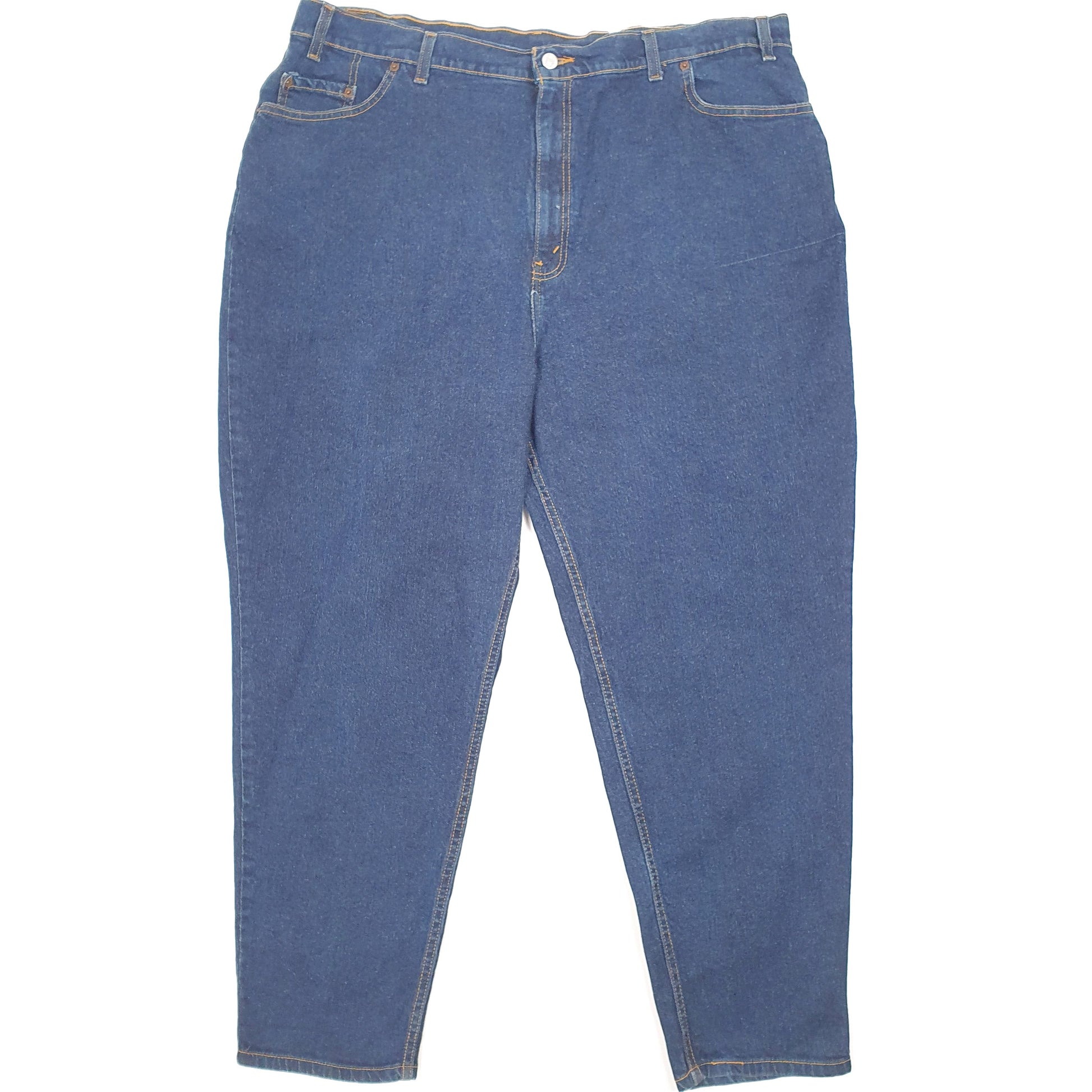 Levis 550 Relaxed Fit Tapered Jeans W42 L29 Blue