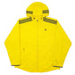 Mens Yellow Adidas Hoodie Windbreaker Coat