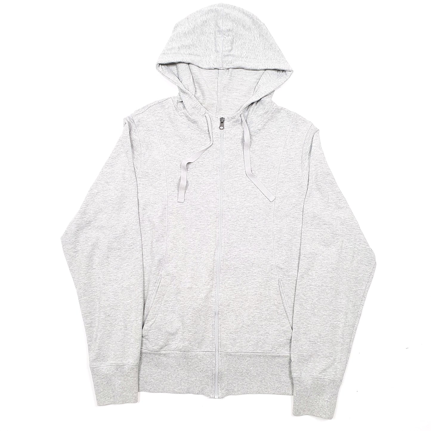 Mens Grey Champion Hoodie Full Zip Jumper