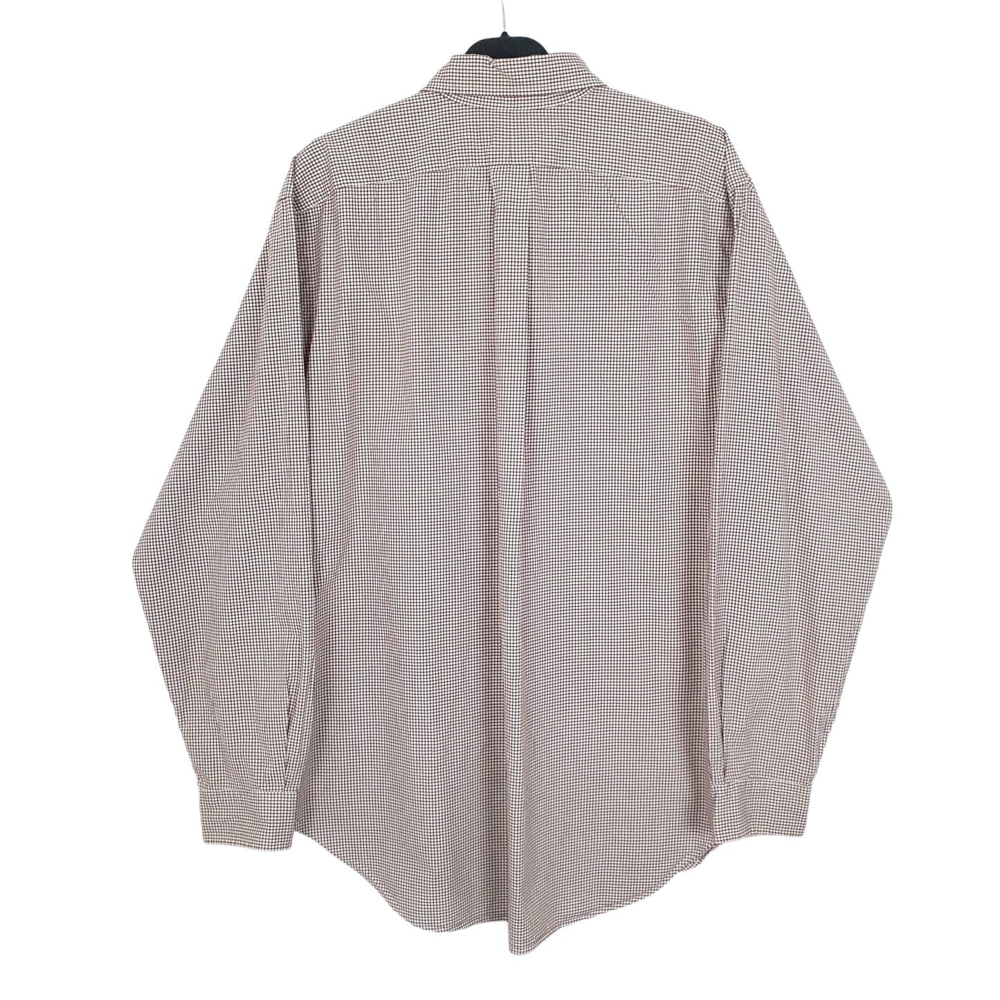 Ralph Lauren Long Sleeve Classic Fit Check Shirt Brown