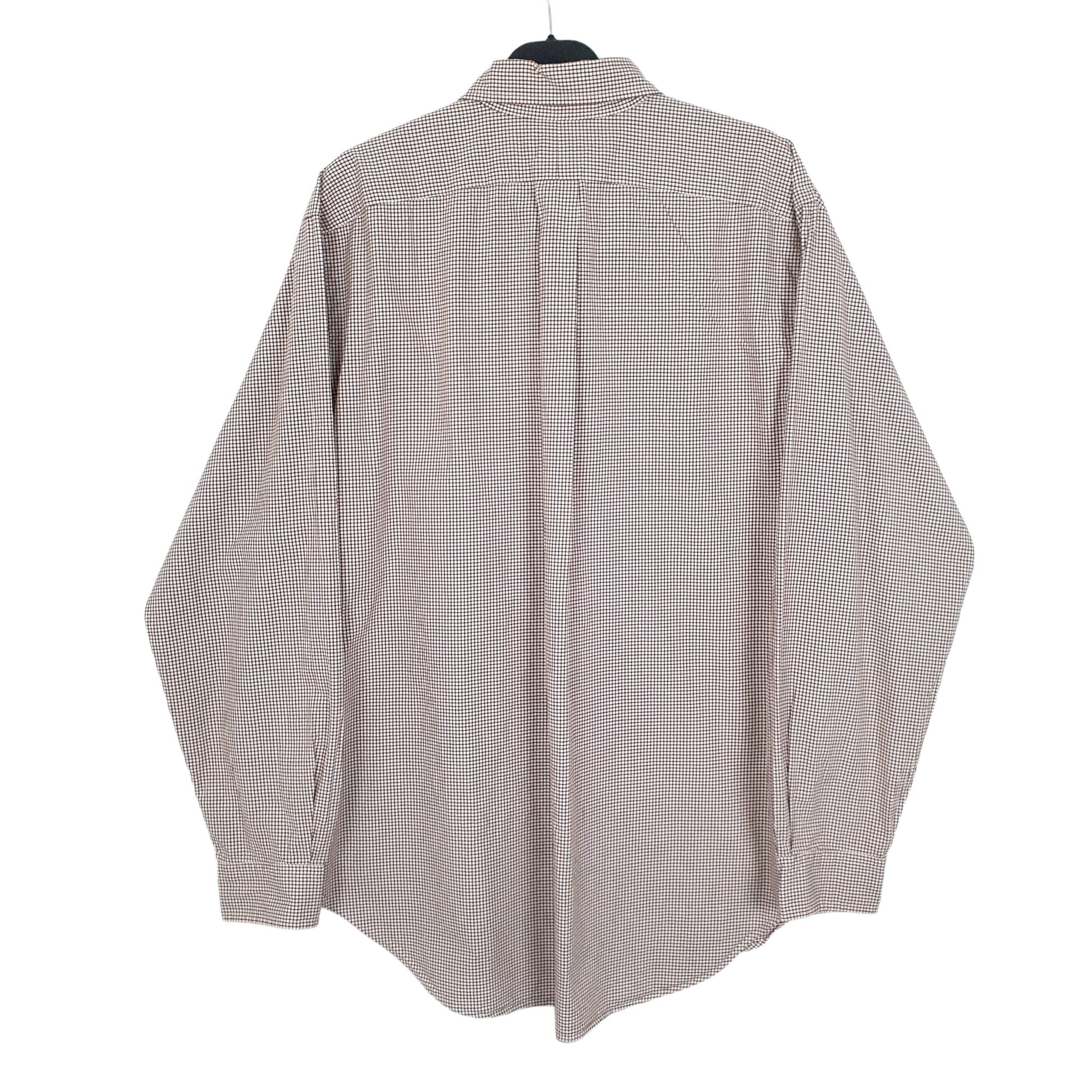 Ralph Lauren Long Sleeve Classic Fit Check Shirt Brown