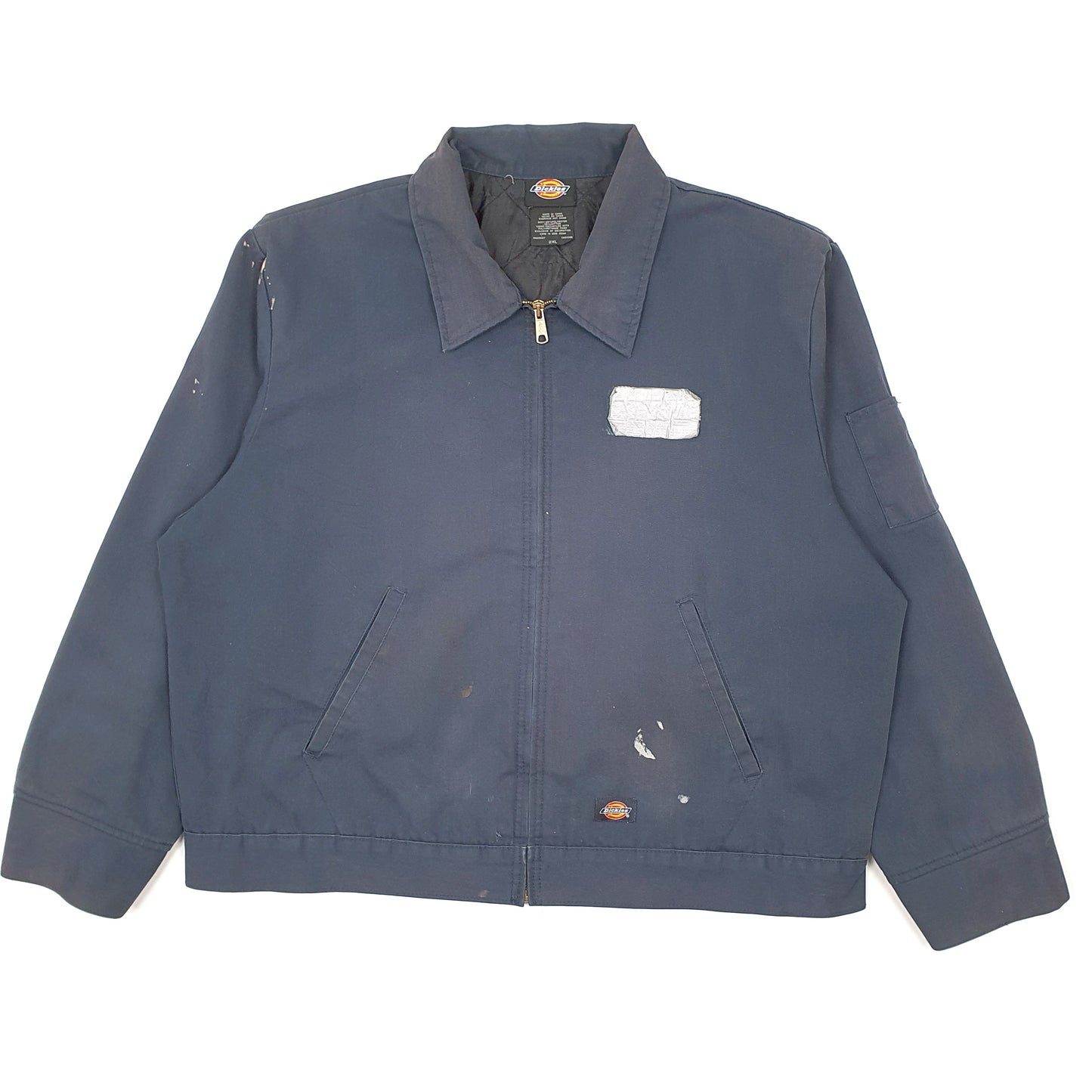 Mens Navy Dickies Eisenhower Bomber  Coat