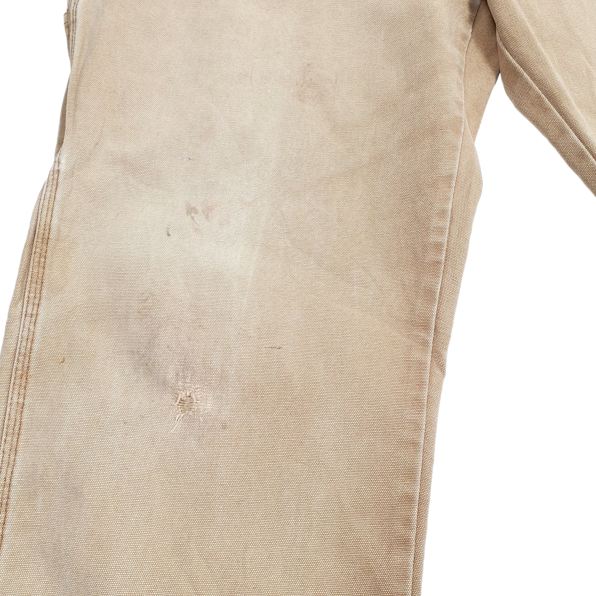 Mens Dickies Brown Carpenter Trousers W38 L33 Brown