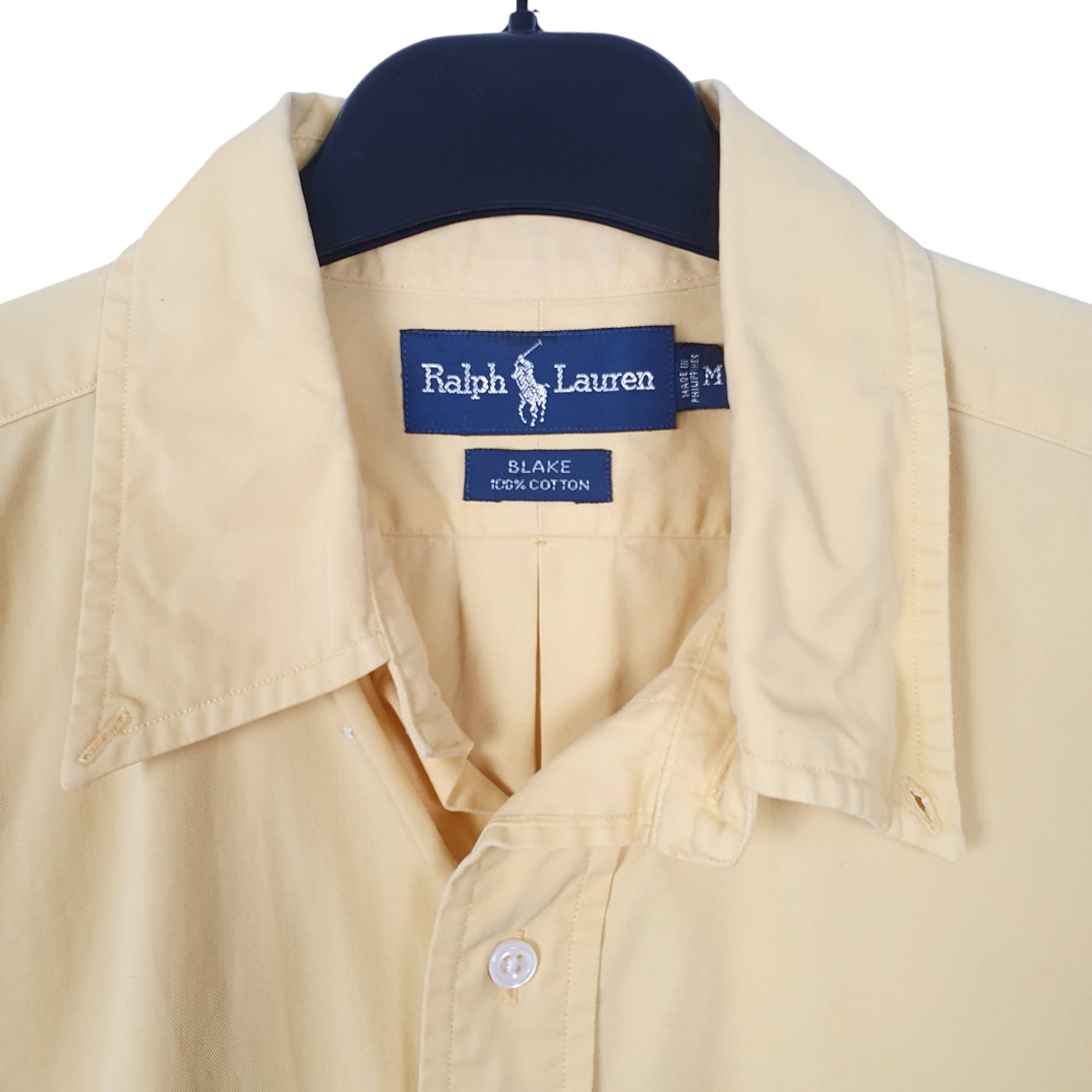 Mens Yellow Ralph Lauren  Short Sleeve Shirt