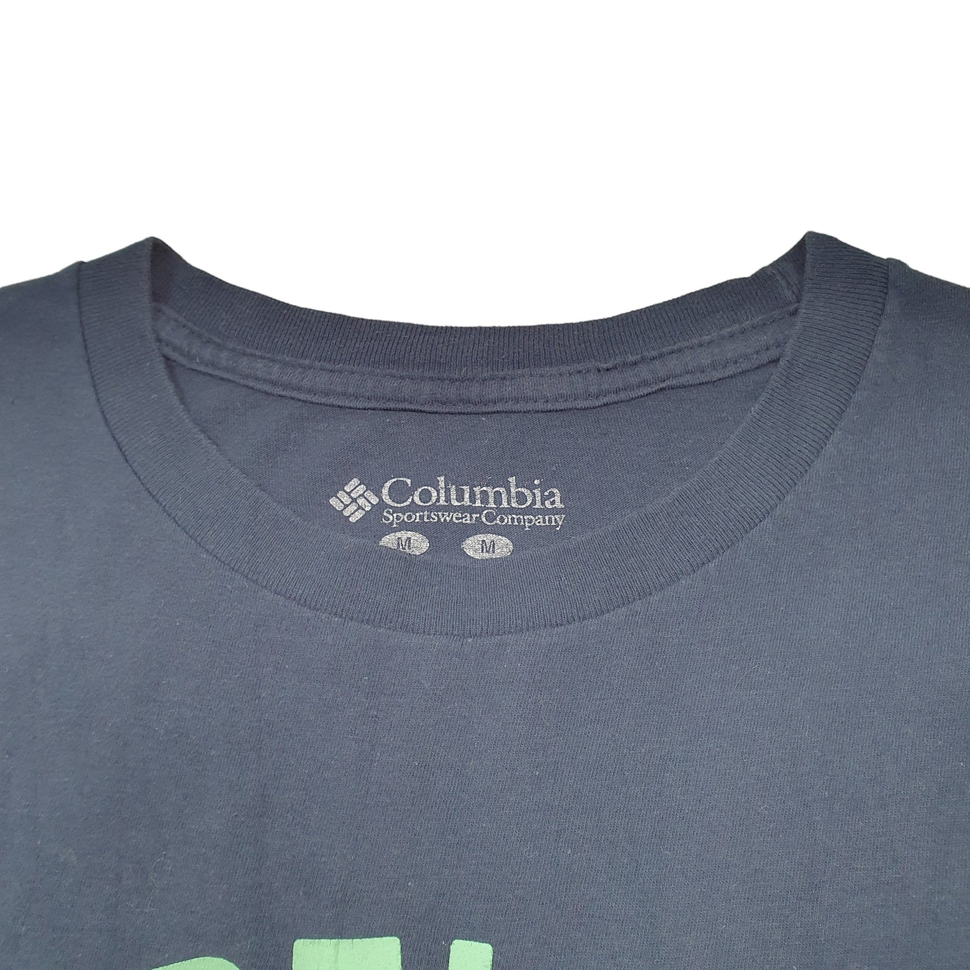 Mens Navy Columbia Sportswear Portland Pacific Northwest Short Sleeve T Shirt