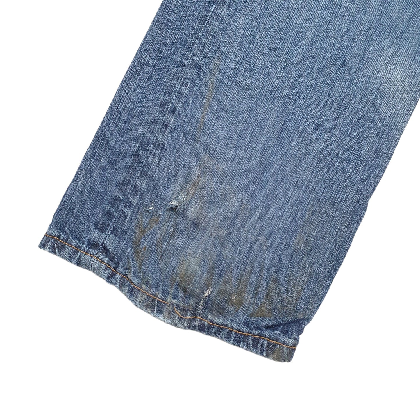 Mens Blue Levis  Straight JeansW35 L32