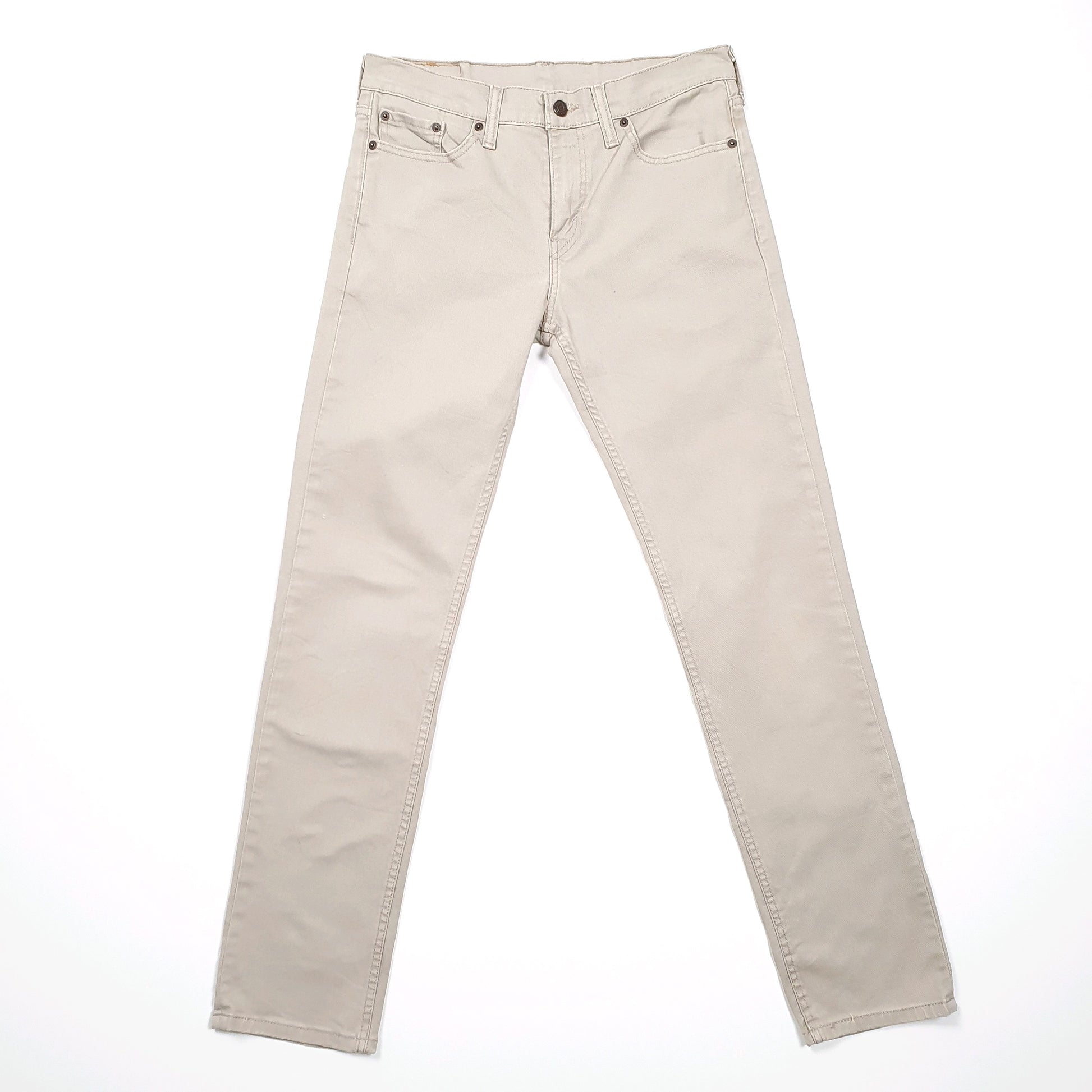 Levis 511 Slim Fit Jeans W30 L31 Beige