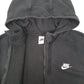 Mens Black Nike Tech Tracksuit Top Full Zip Jumper