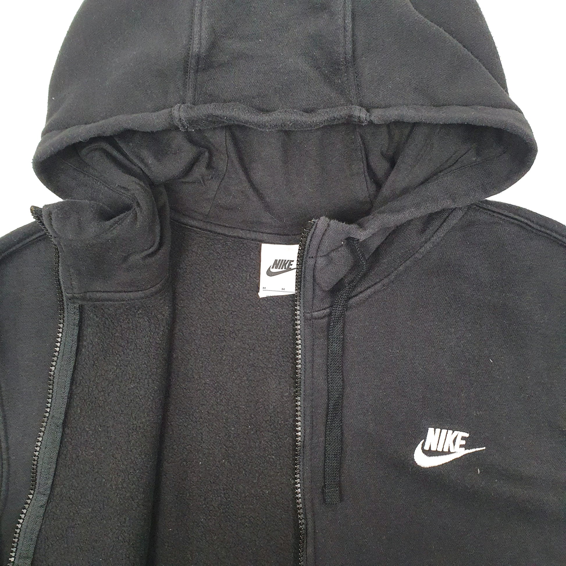Mens Black Nike Tech Tracksuit Top Full Zip Jumper