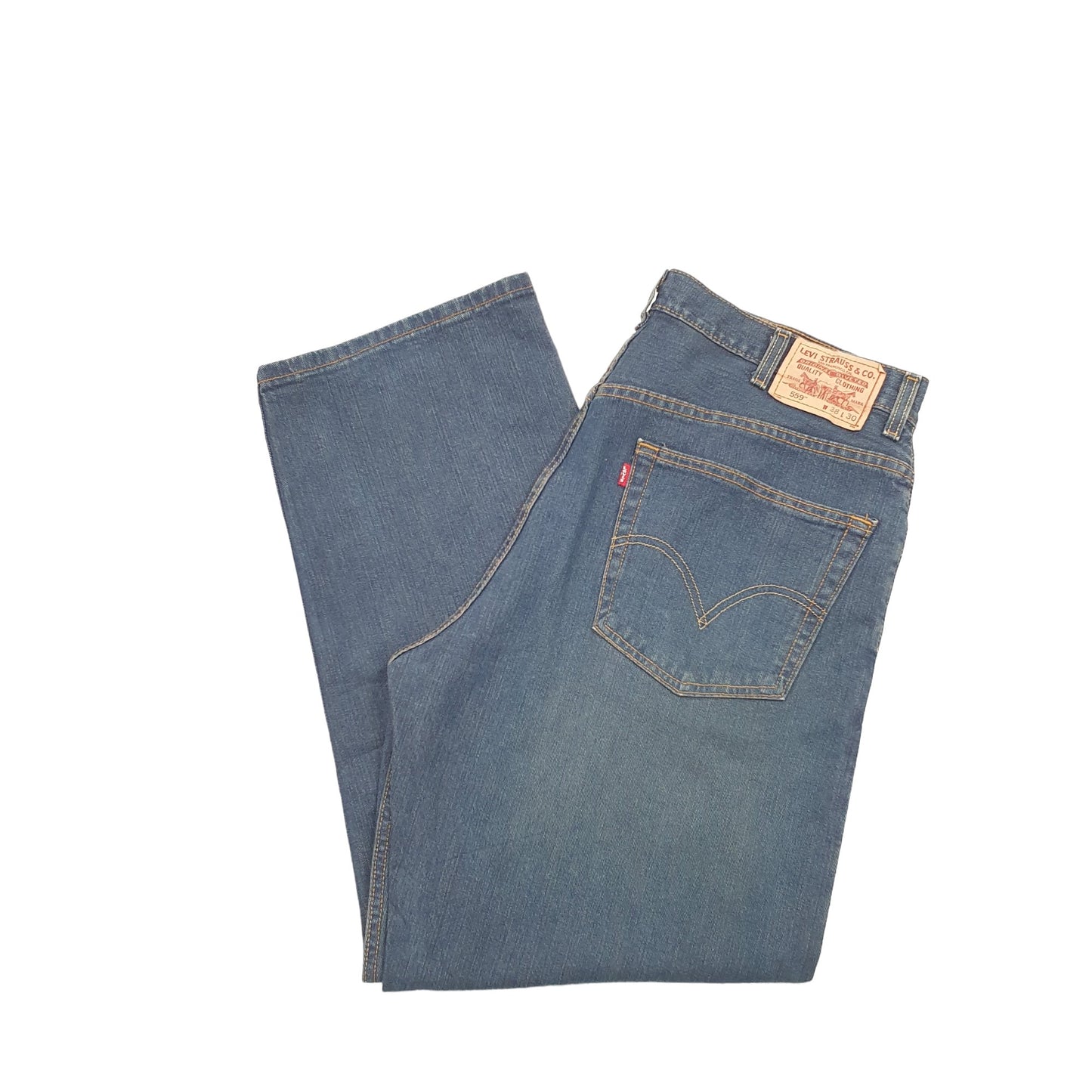 Levis 559 Relaxed Fit Jeans W38 L30 Blue