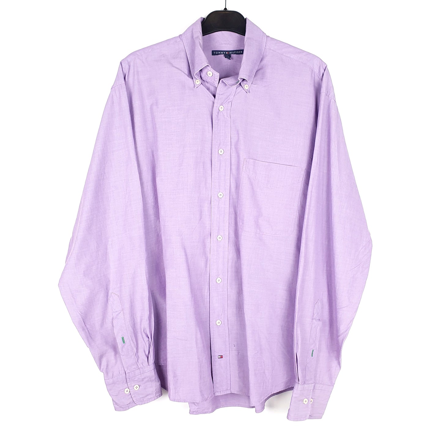 Purple Tommy Hilfiger Long Sleeve Shirt