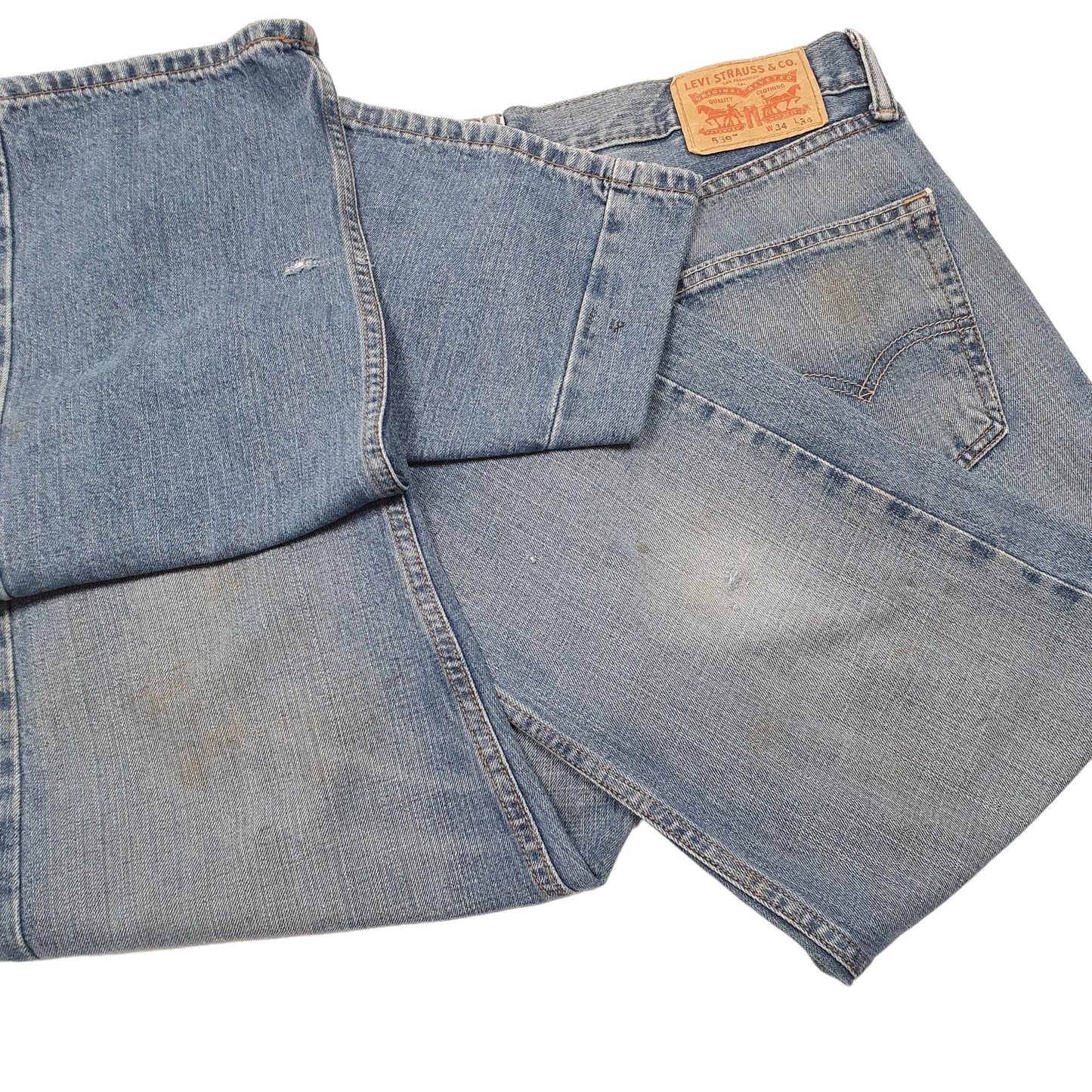 Mens Blue Levis  559 JeansW34 L34