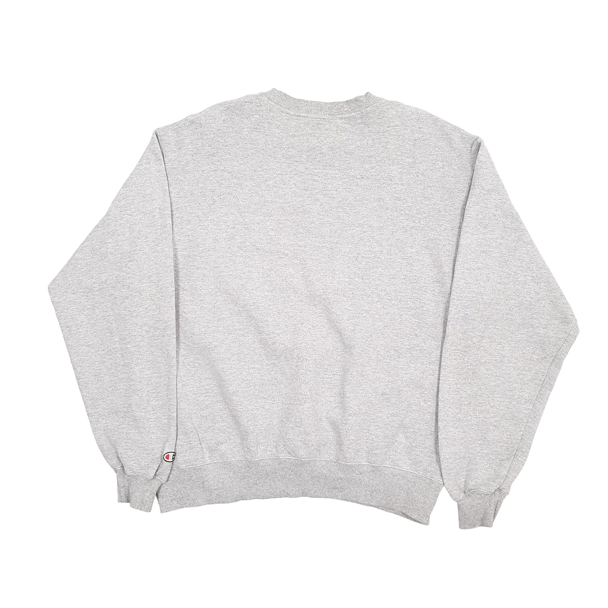 Mens Grey Champion  Sweatshirt Jumper