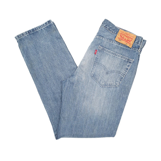 Levis 514 Straight Fit Jeans W34 L30 Blue