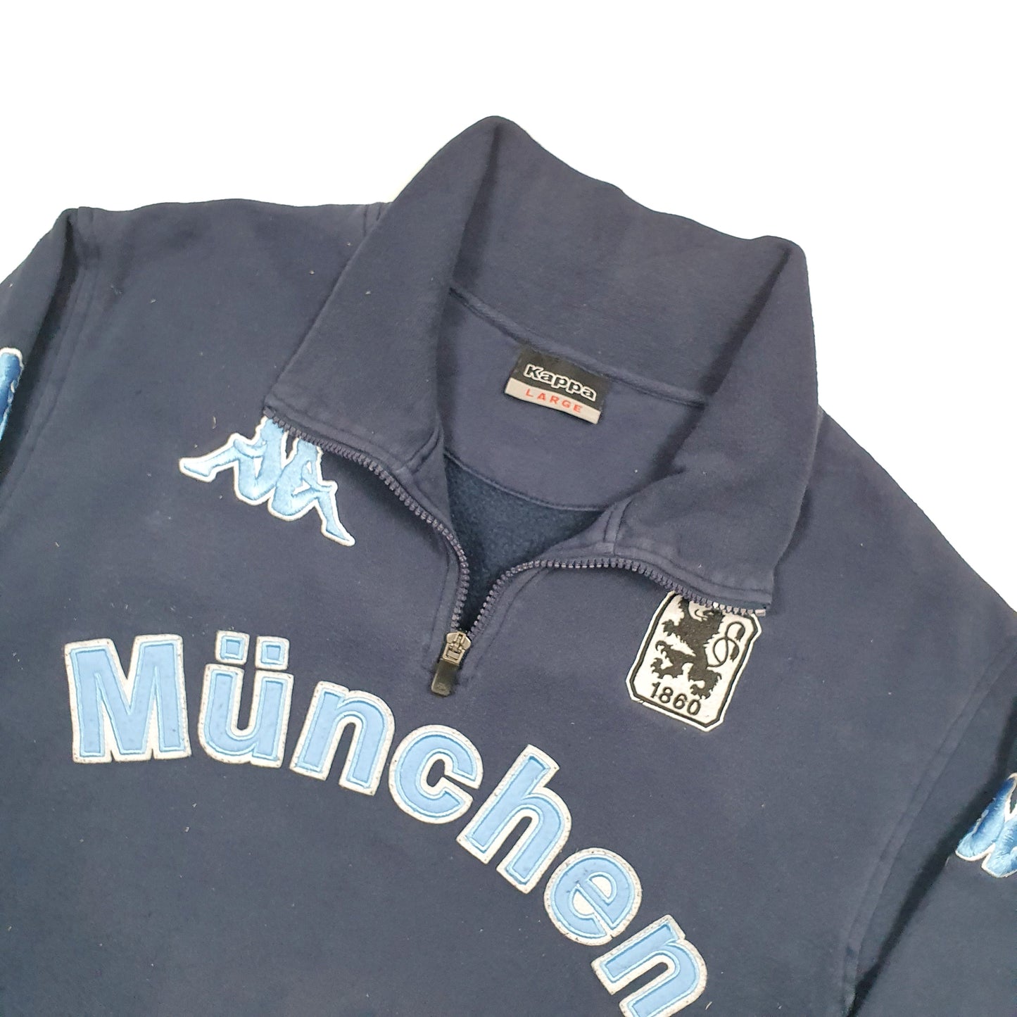 Kappa Munchen Quarter Zip L Navy