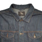 Mens Blue Cedar Wood State Trucker Denim Jacket Coat