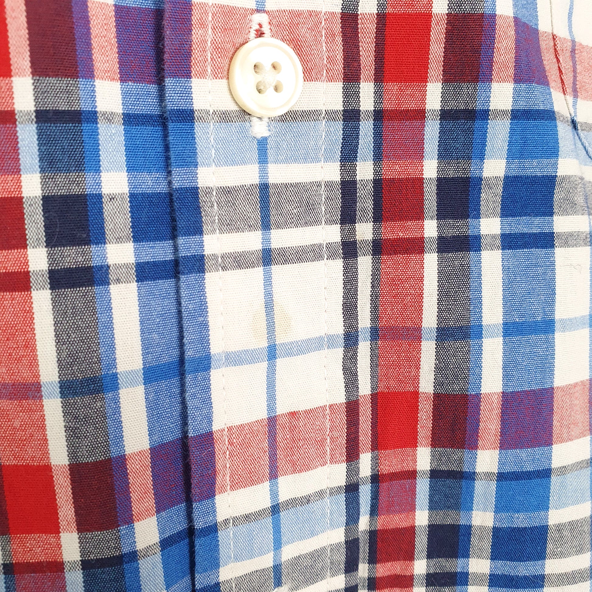 Tommy Hilfiger Long Sleeve Regular Fit Check Shirt White