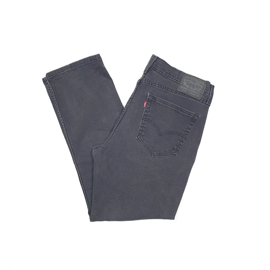 Levis 514 Straight Fit Jeans W36 L29 Black