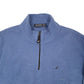 Mens Blue Nautica  Quarter Zip Jumper