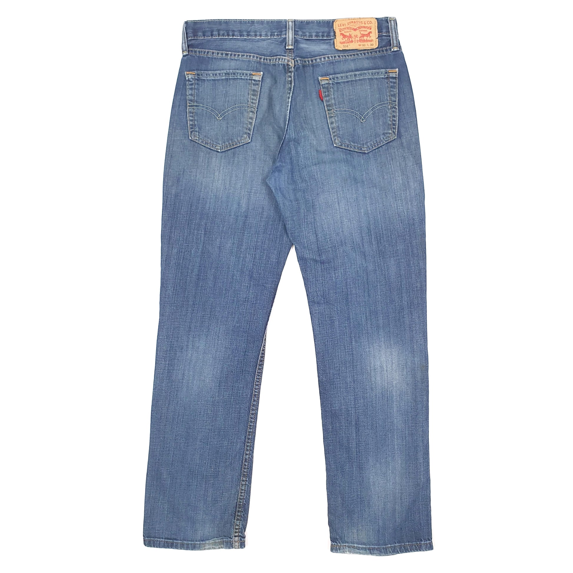 Levis 514 Straight Fit Jeans W30 L30 Blue