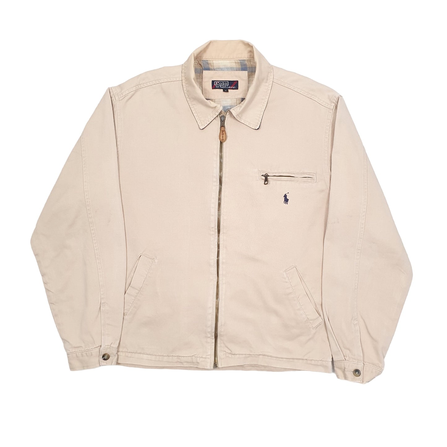 Mens Polo Ralph Lauren Harrington Jacket Beige