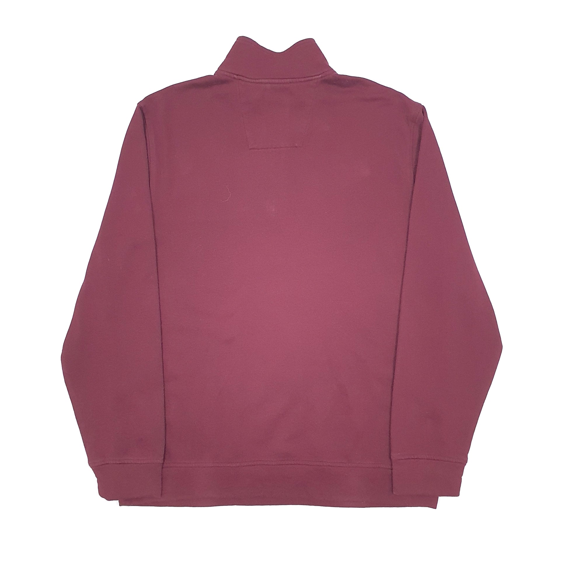 Nautica Quarter Zip XL Burgundy