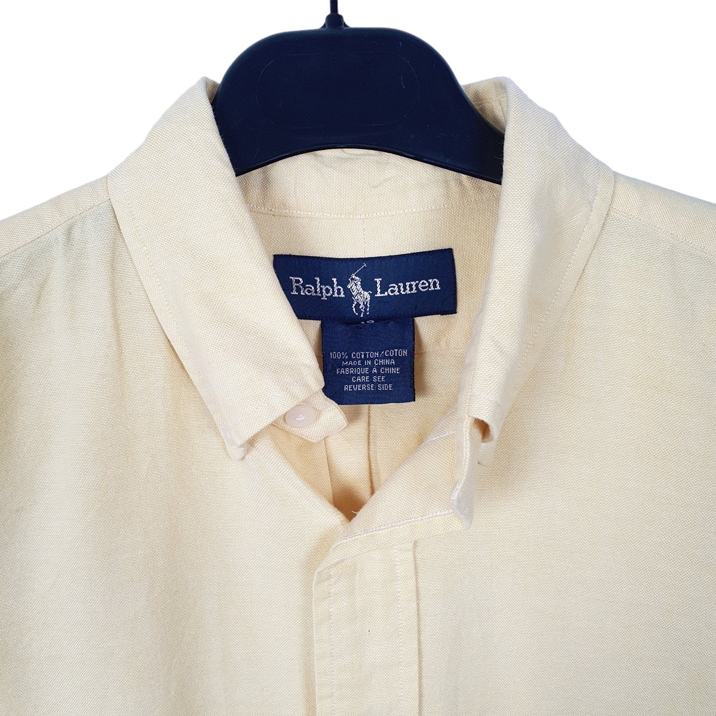 Womens Yellow Ralph Lauren  Long Sleeve Shirt