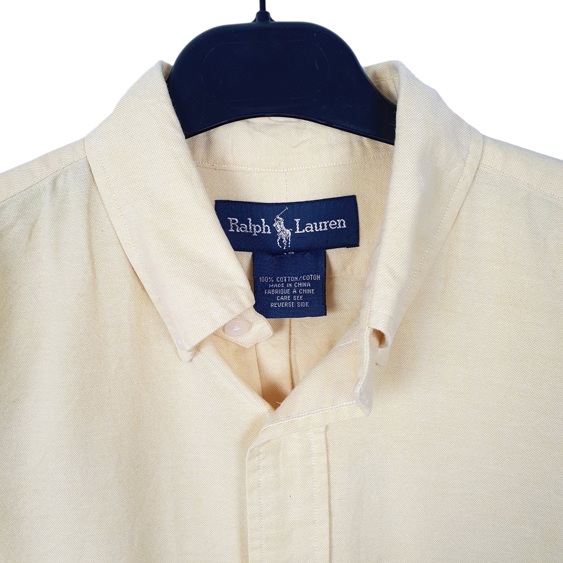 Womens Yellow Ralph Lauren  Long Sleeve Shirt